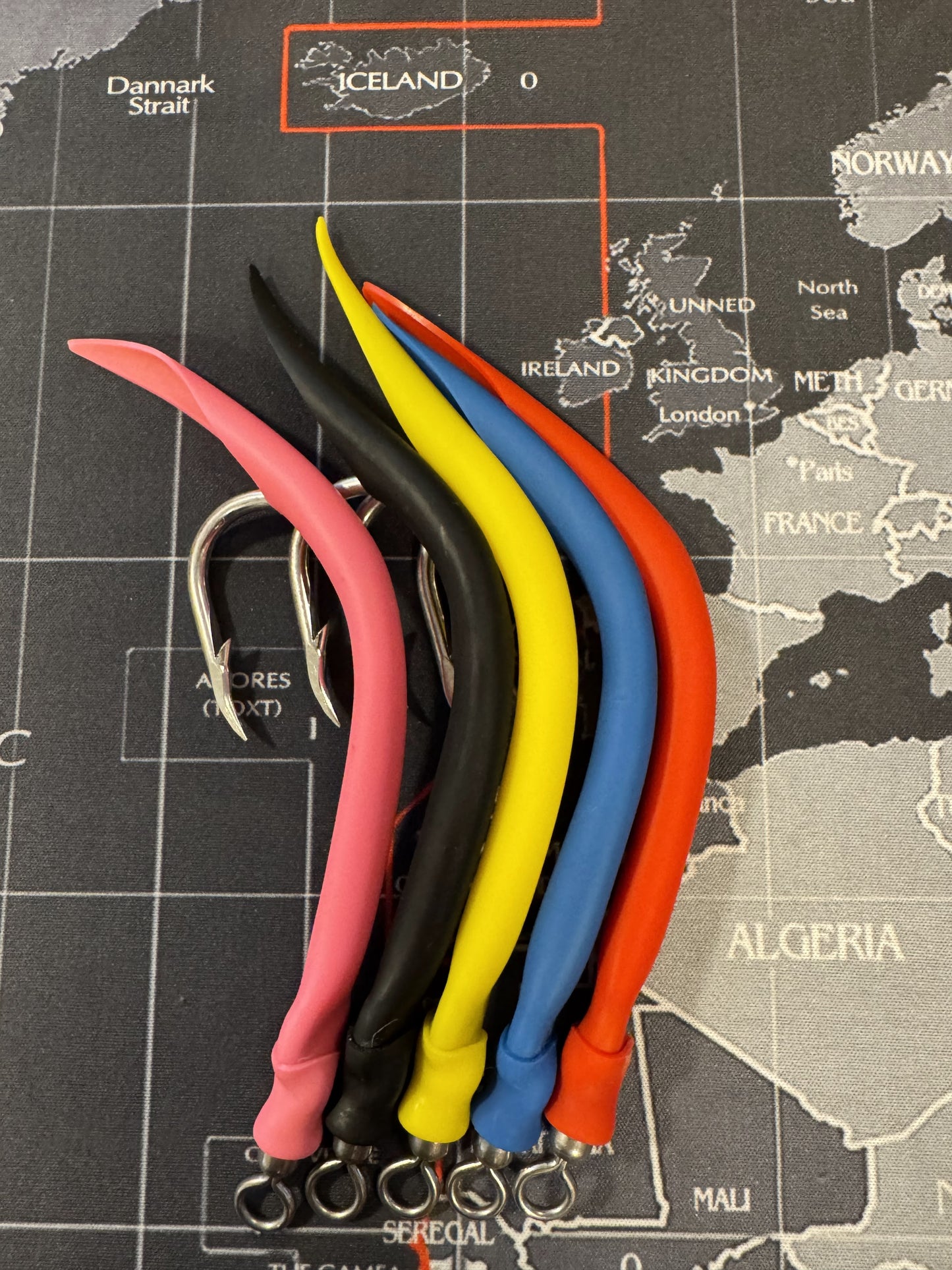 Krókar LK 15/0 Standard Blandað (5 stk) - - Jig hooks LK15/0 Standard Mixed (5 pcs)